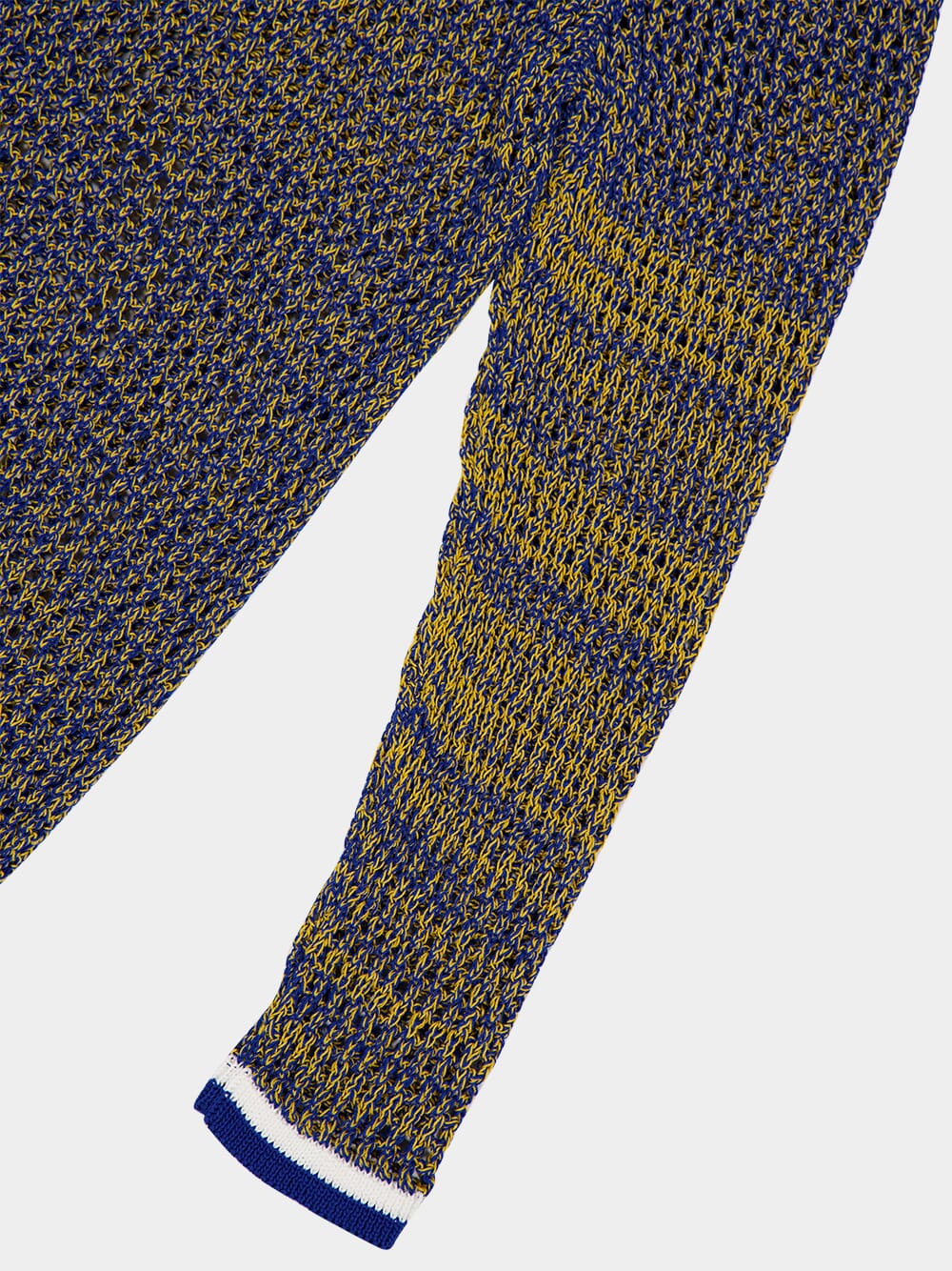Two-Tone Striped Hooded Sweatshirt - Image 5