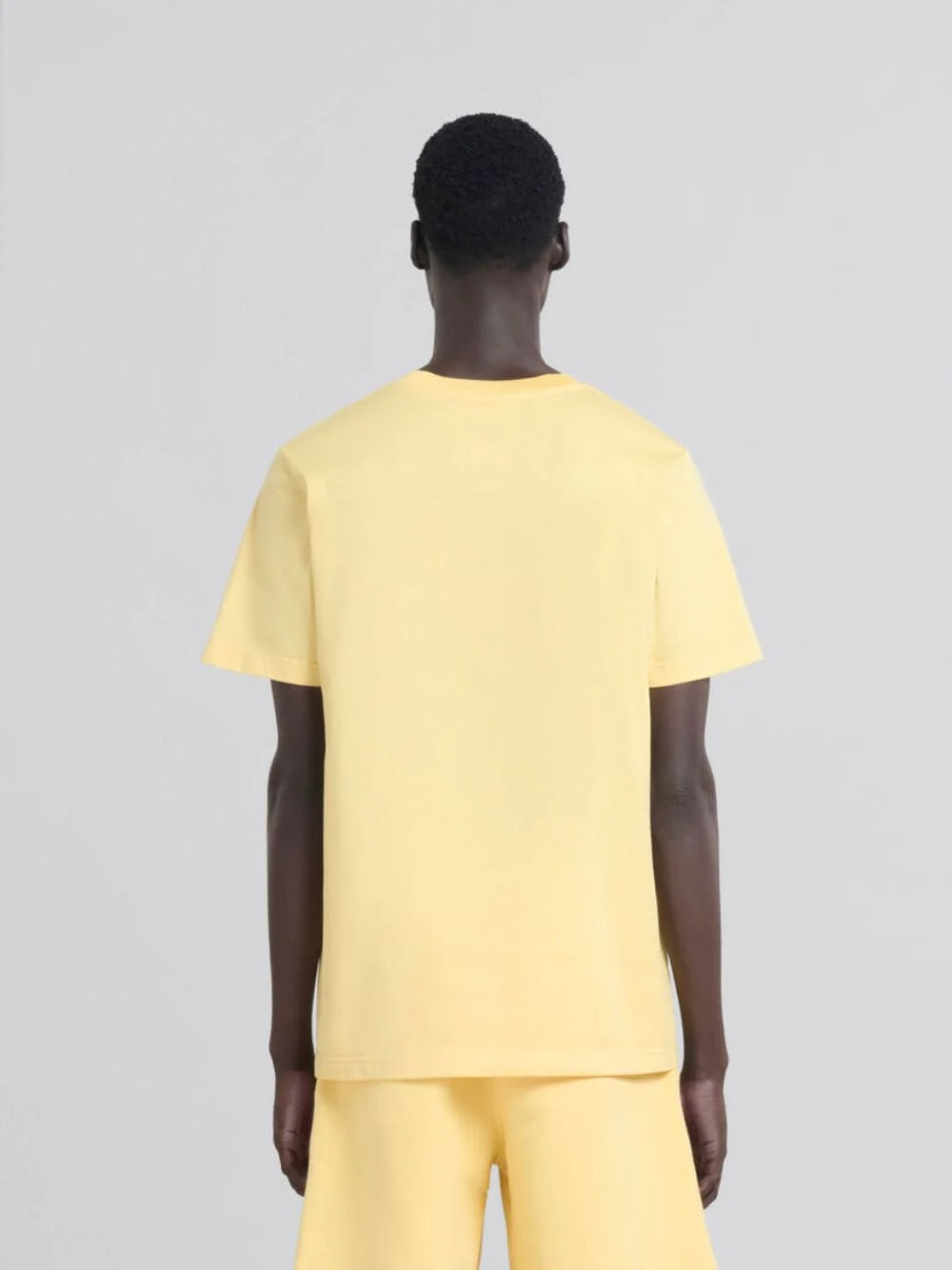 Yellow Organic Jersey T-Shirt - Image 4