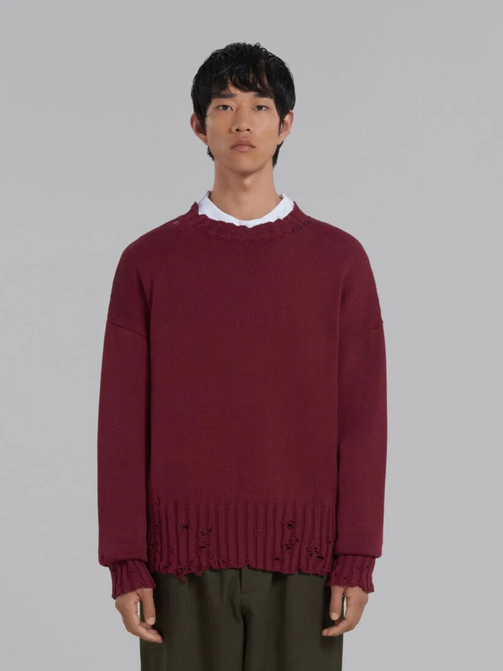 Cotton Crewneck Sweater