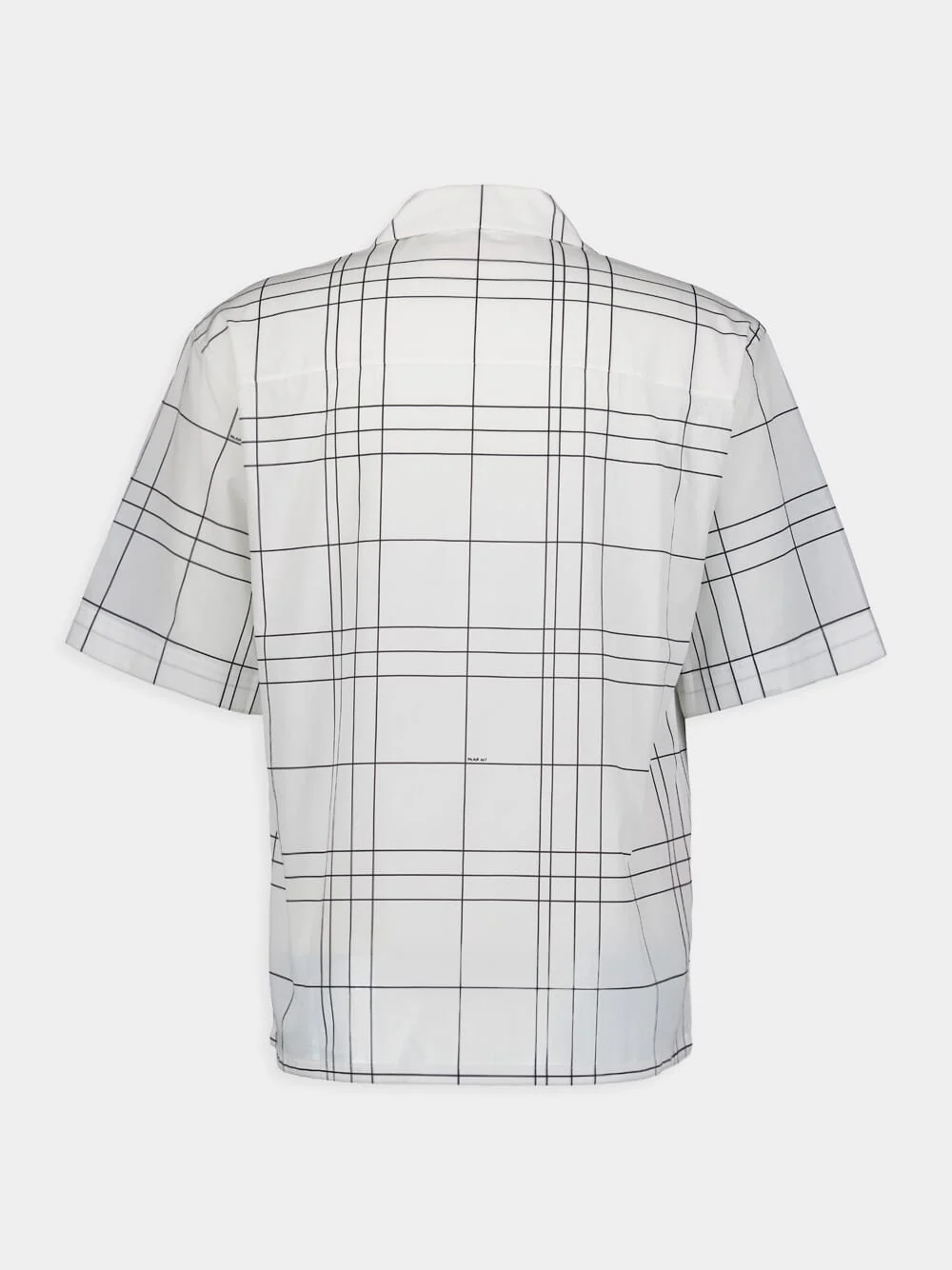 Cotton Poplin Bowling Shirt - Image 3