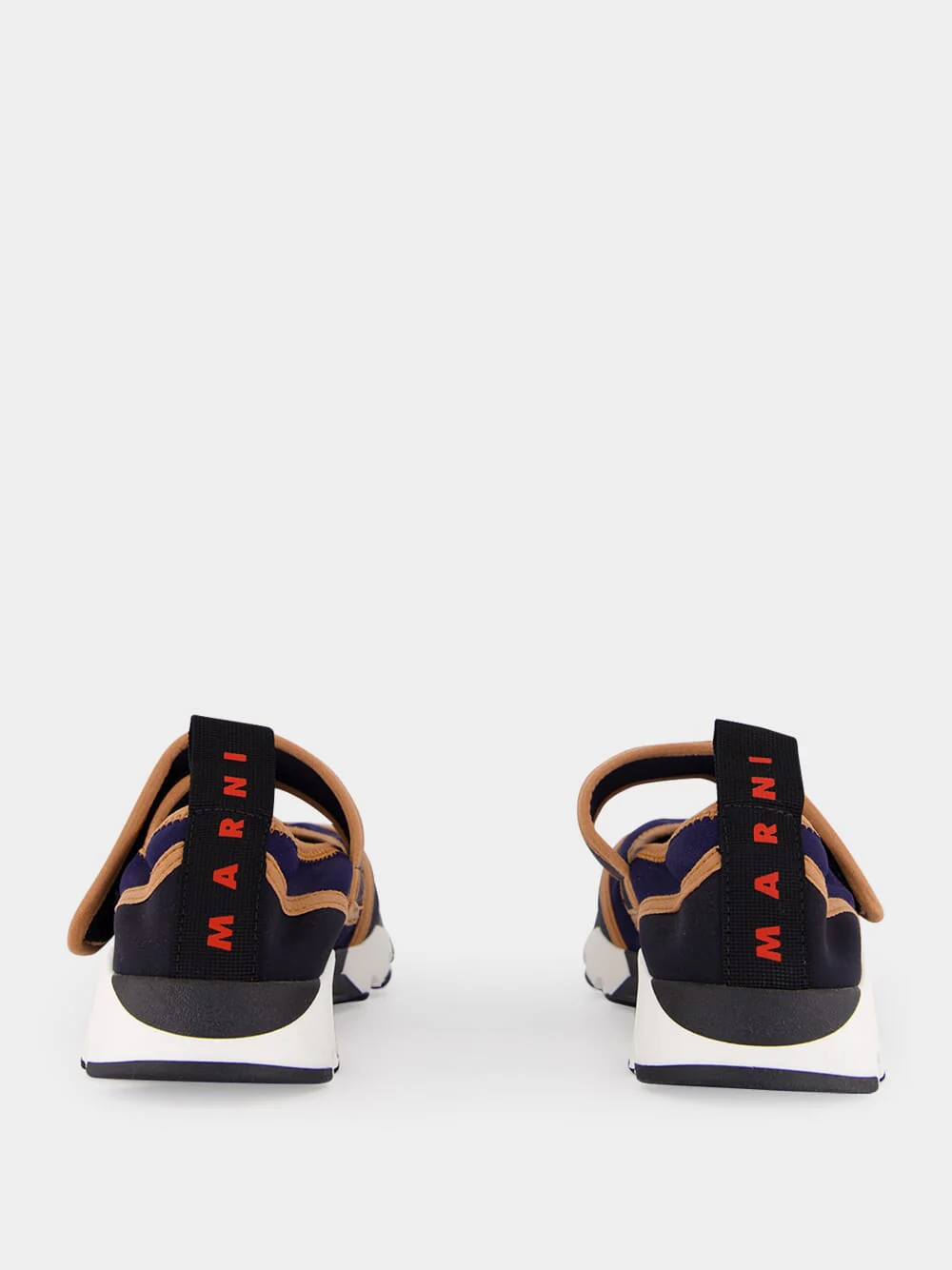 Deep Blue and Black Mary Jane Running Sneaker - Image 5