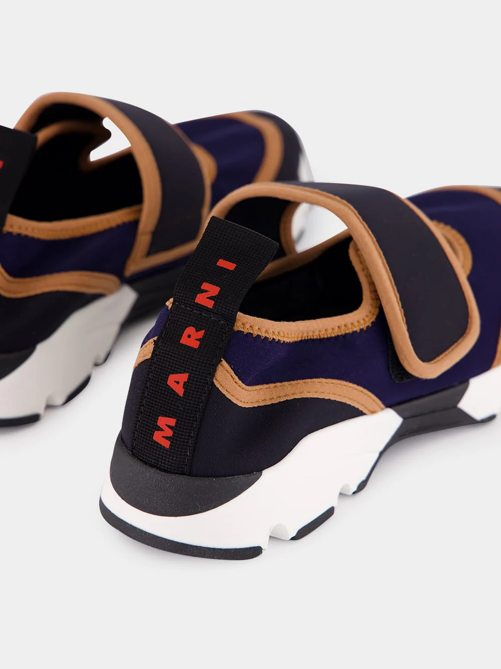 Deep Blue and Black Mary Jane Running Sneaker - Image 6