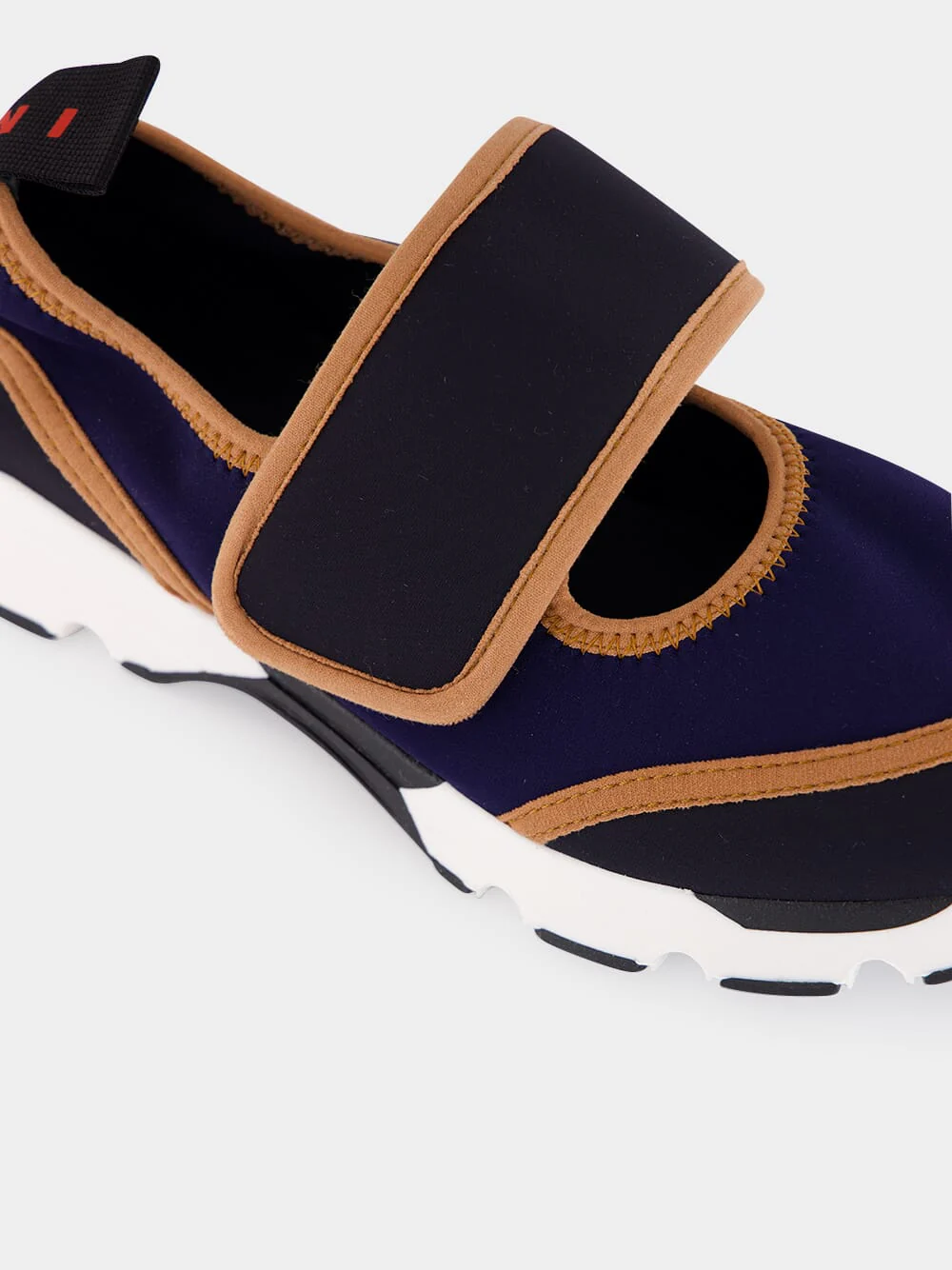 Deep Blue and Black Mary Jane Running Sneaker - Image 7