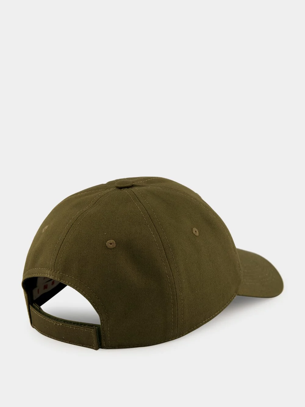 Deep Sage Cotton Logo Baseball Cap - Image 2