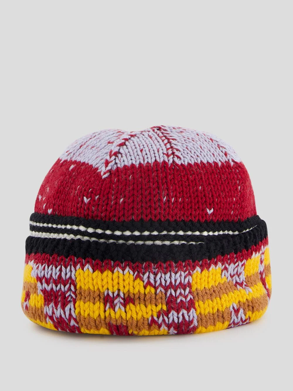 Intarsia-Knit Logo Beanie
