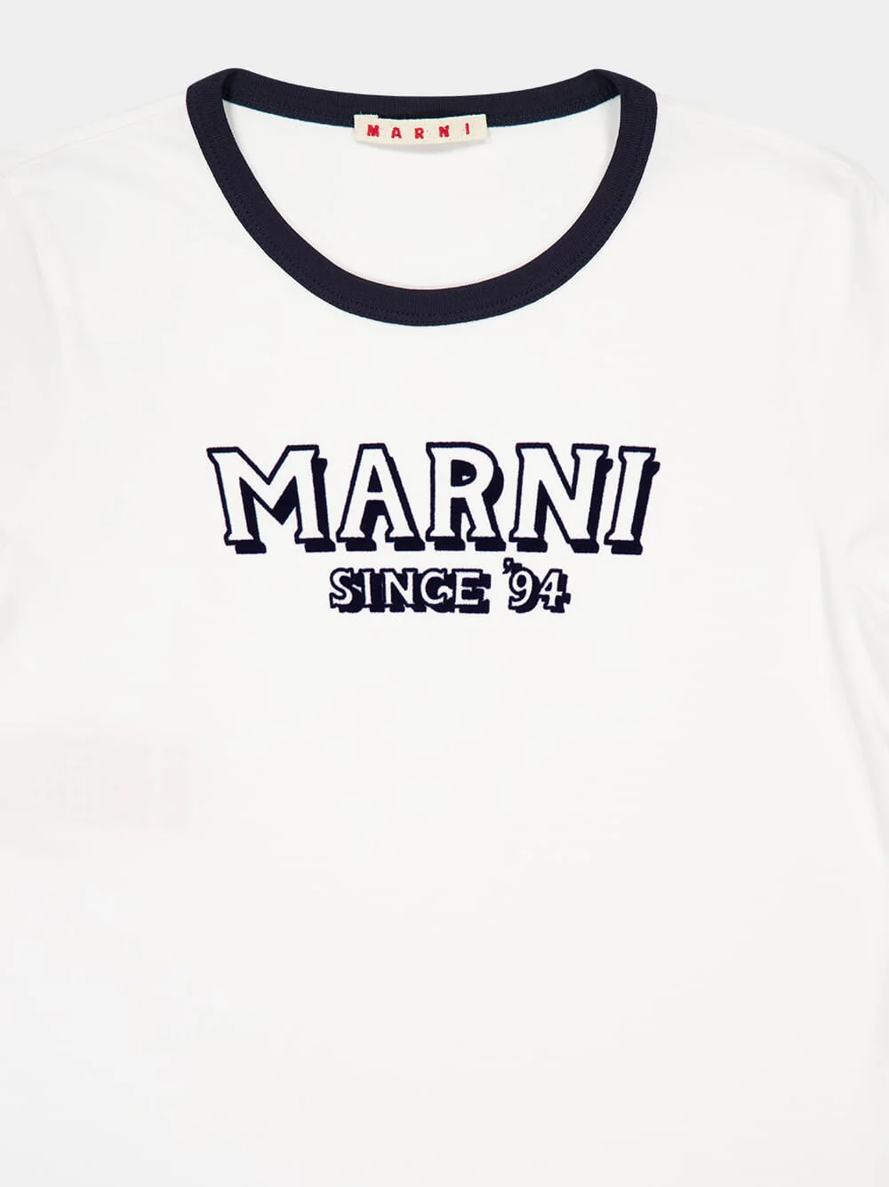 Lilywhite Cotton T-Shirt with Contrast Trims - Image 3