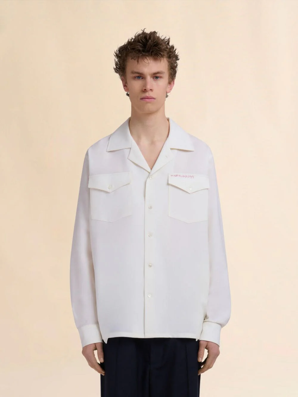 Lilywhite Tropical Wool Marni Shirt - Image 2