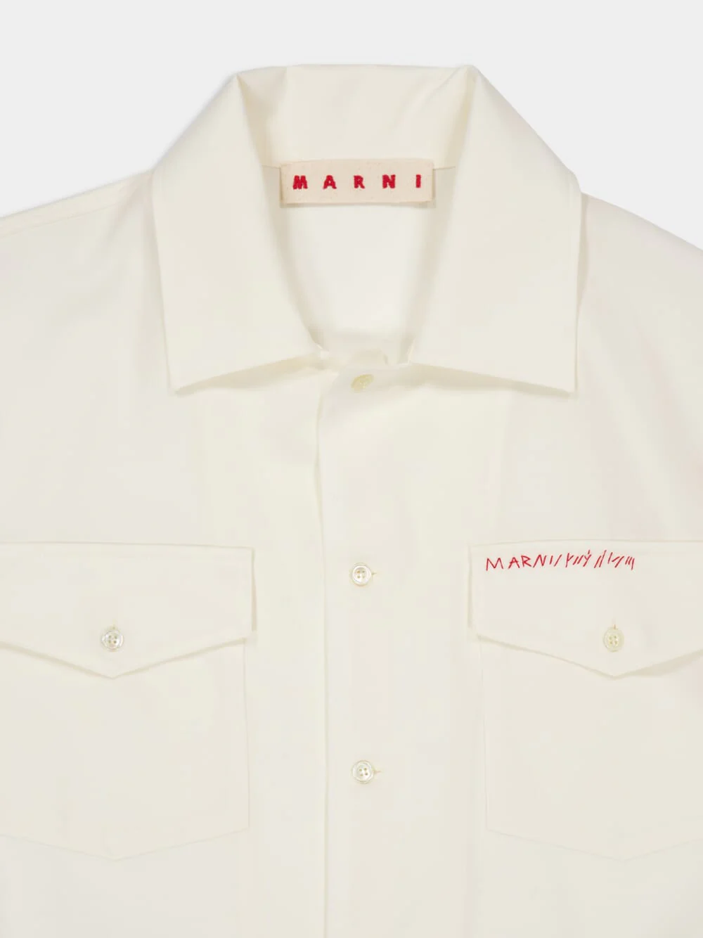 Lilywhite Tropical Wool Marni Shirt - Image 5