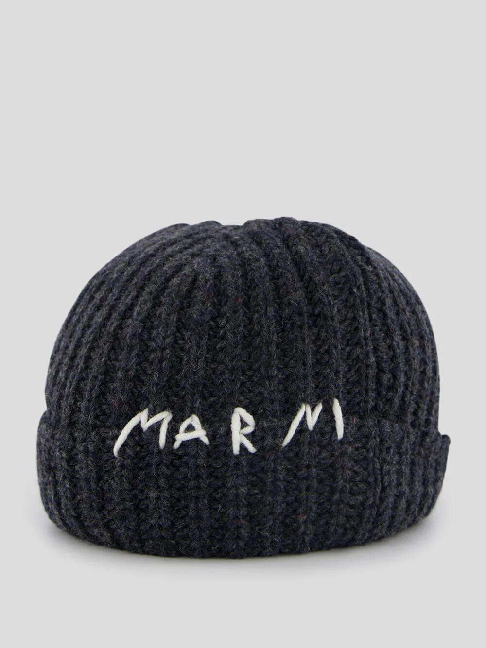 Logo-Embroidered Virgin Wool Beanie