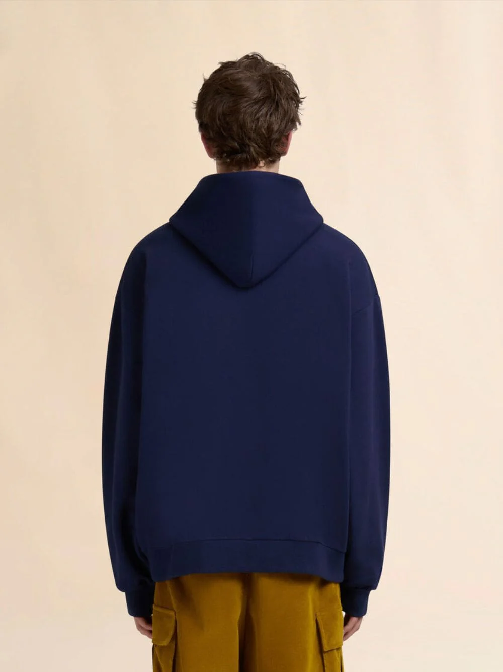 Navy Cotton Sweatshirt with Marni Print - Image 4