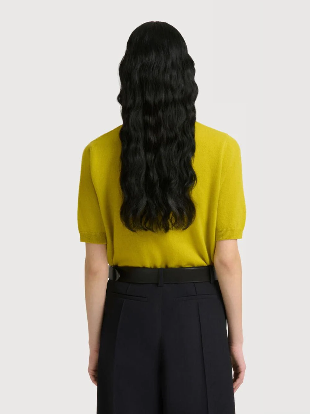 Citronelle Cashmere Polo Shirt - Image 4