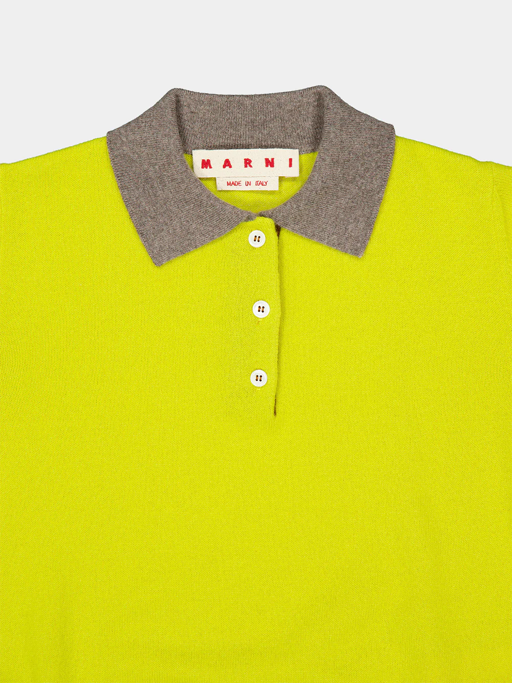Citronelle Cashmere Polo Shirt - Image 5