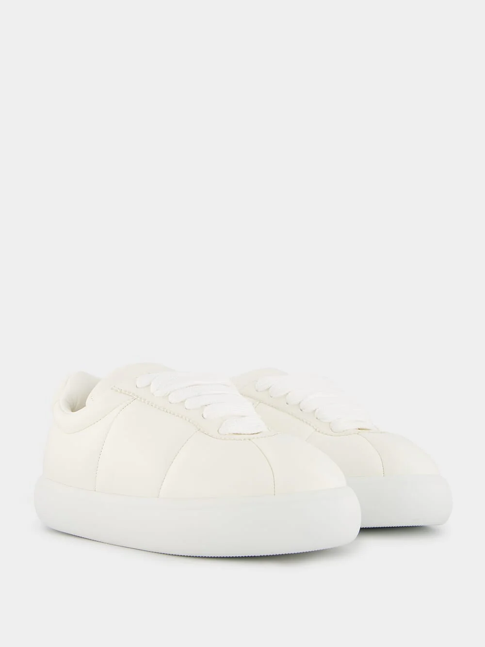 White Leather Bigfoot 2.0 Sneaker - Image 3