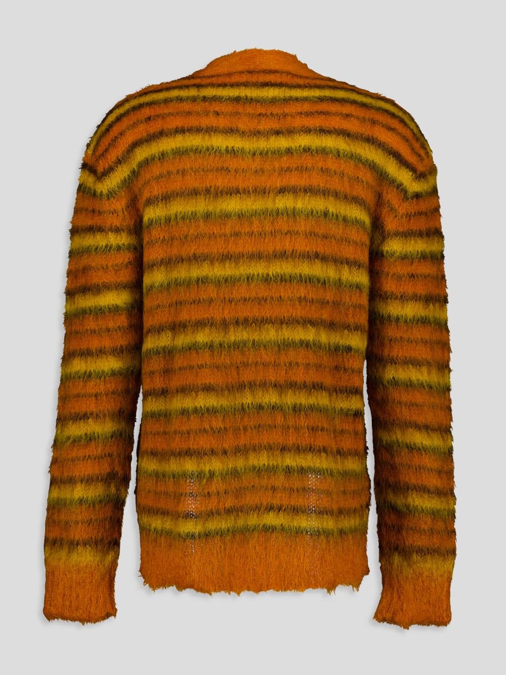 Striped V-Neck Cardigan - Image 2