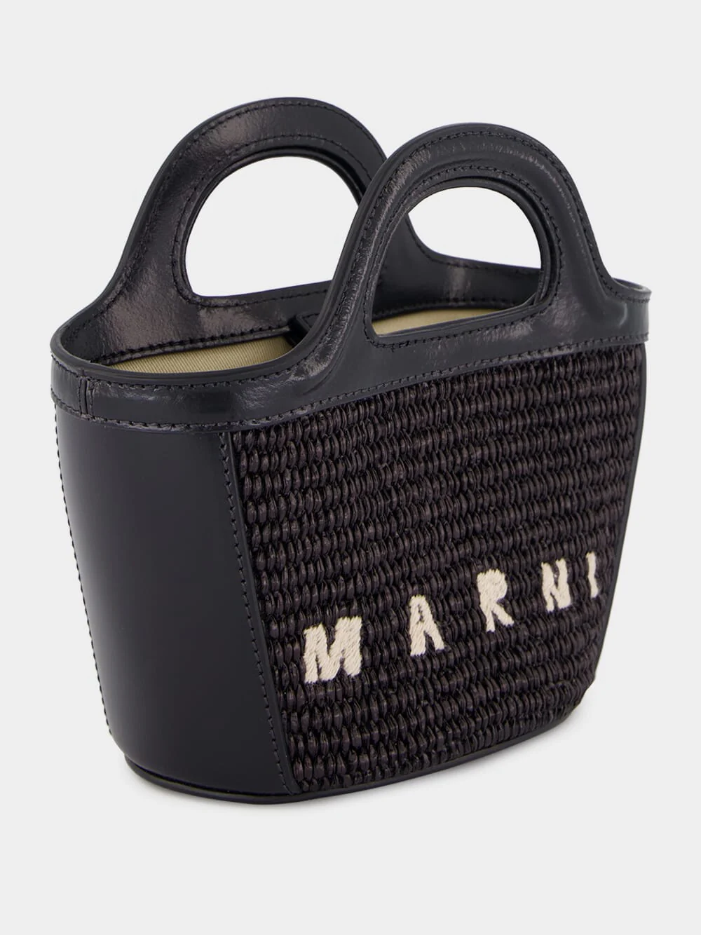 Tropicalia Micro Bag in Black - Image 4