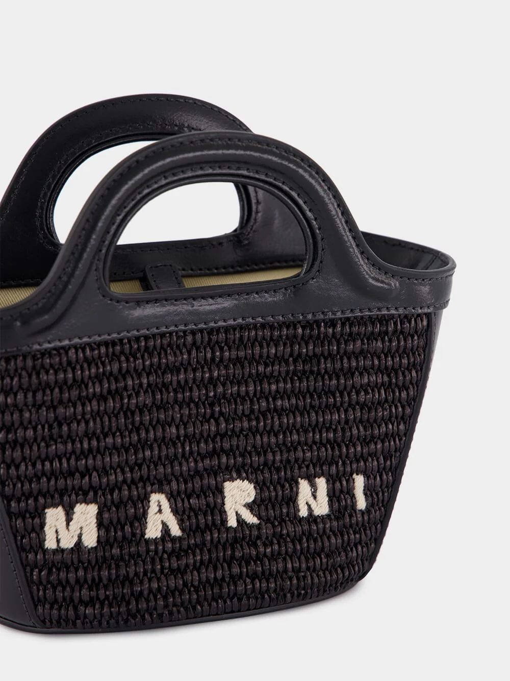 Tropicalia Micro Bag in Black - Image 8