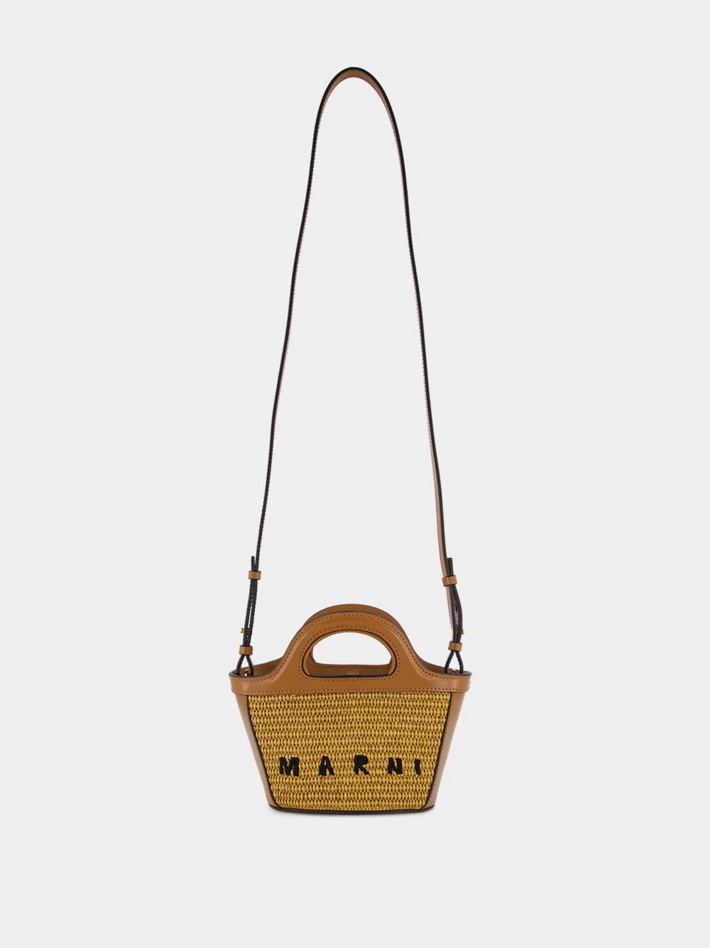 Tropicalia Micro Bag in Raw Sienna - Image 3