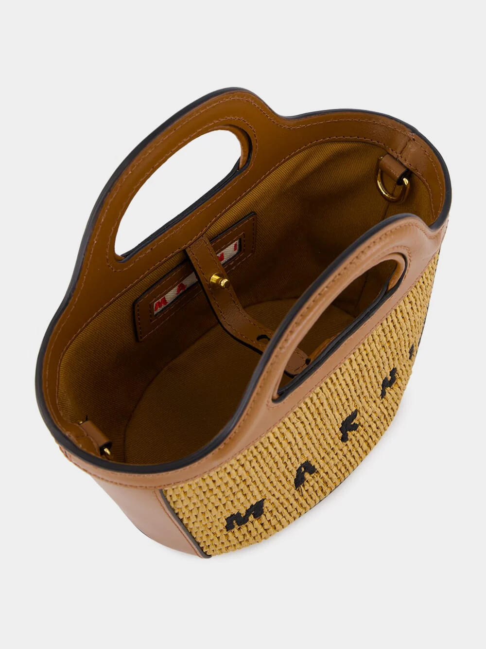 Tropicalia Micro Bag in Raw Sienna - Image 7