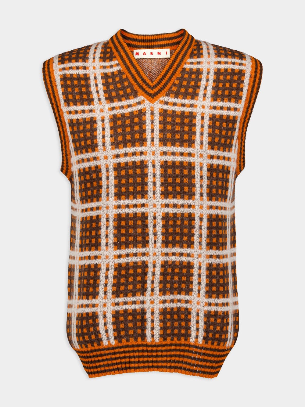 V-Neck Knit Vest - Image 2