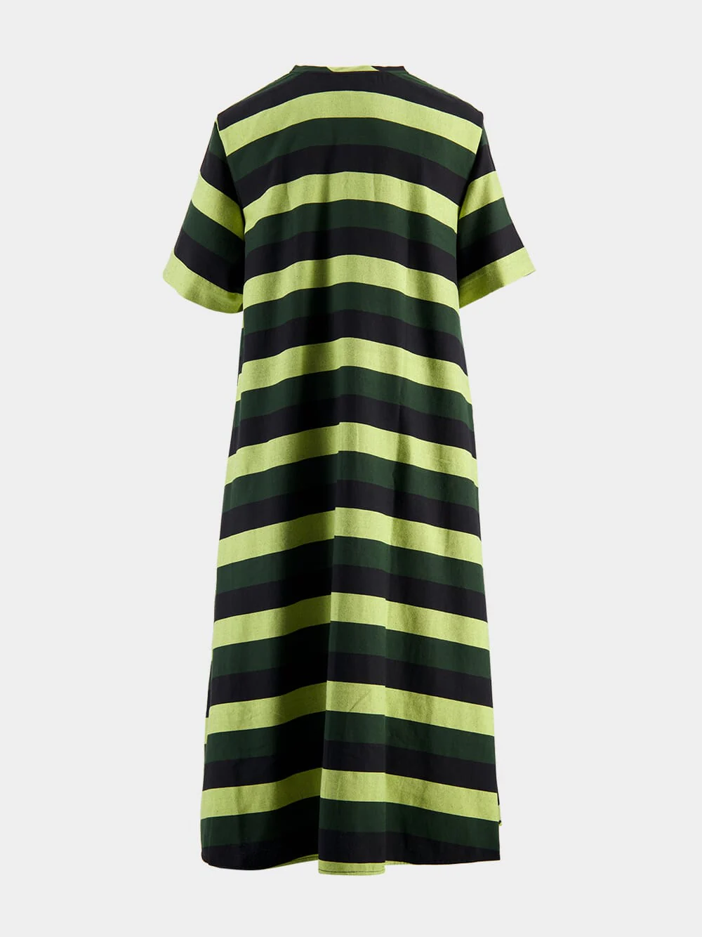 Lime Stripe Summer Dress - Image 2