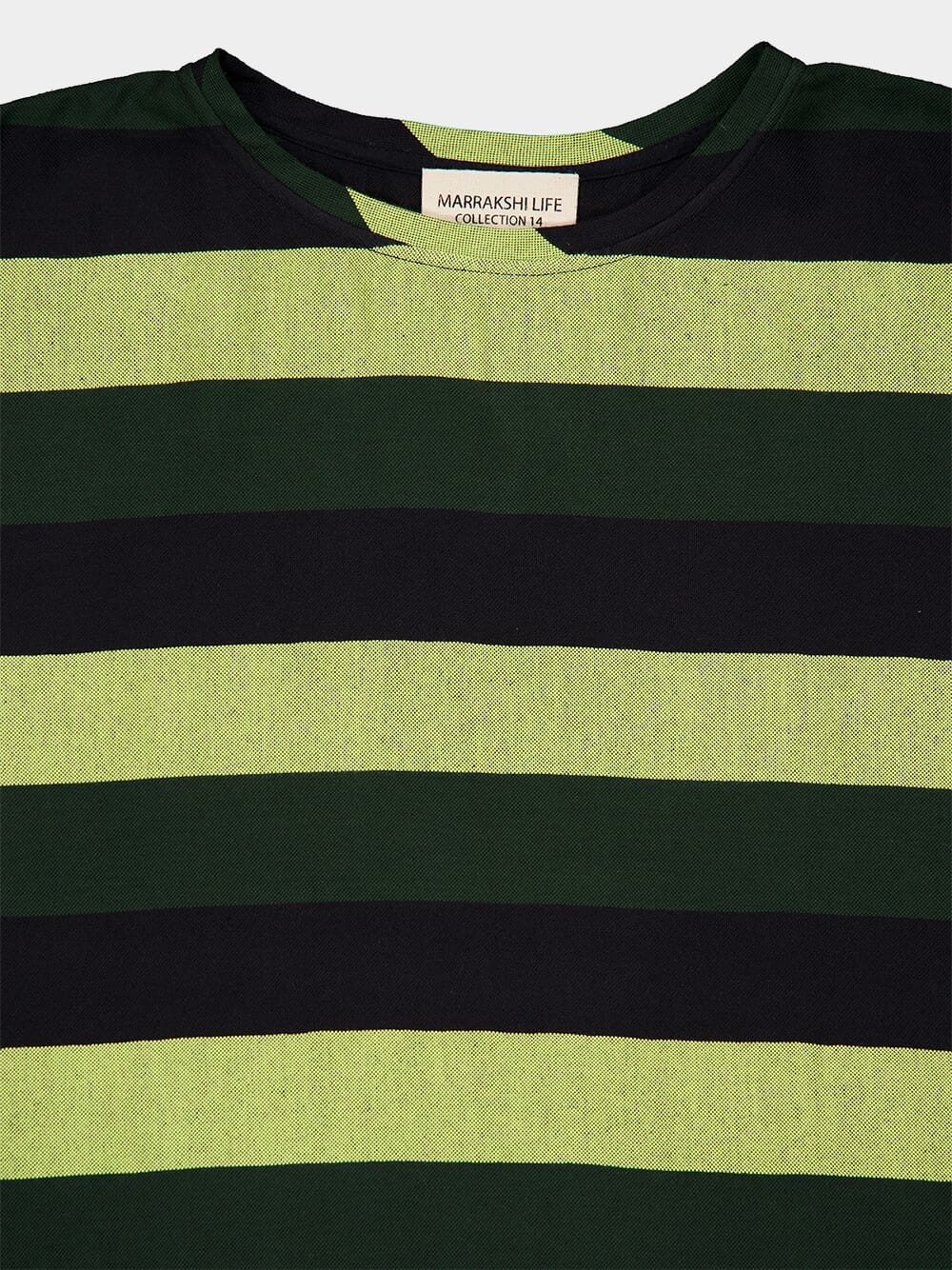 Lime Stripe Summer Dress - Image 3