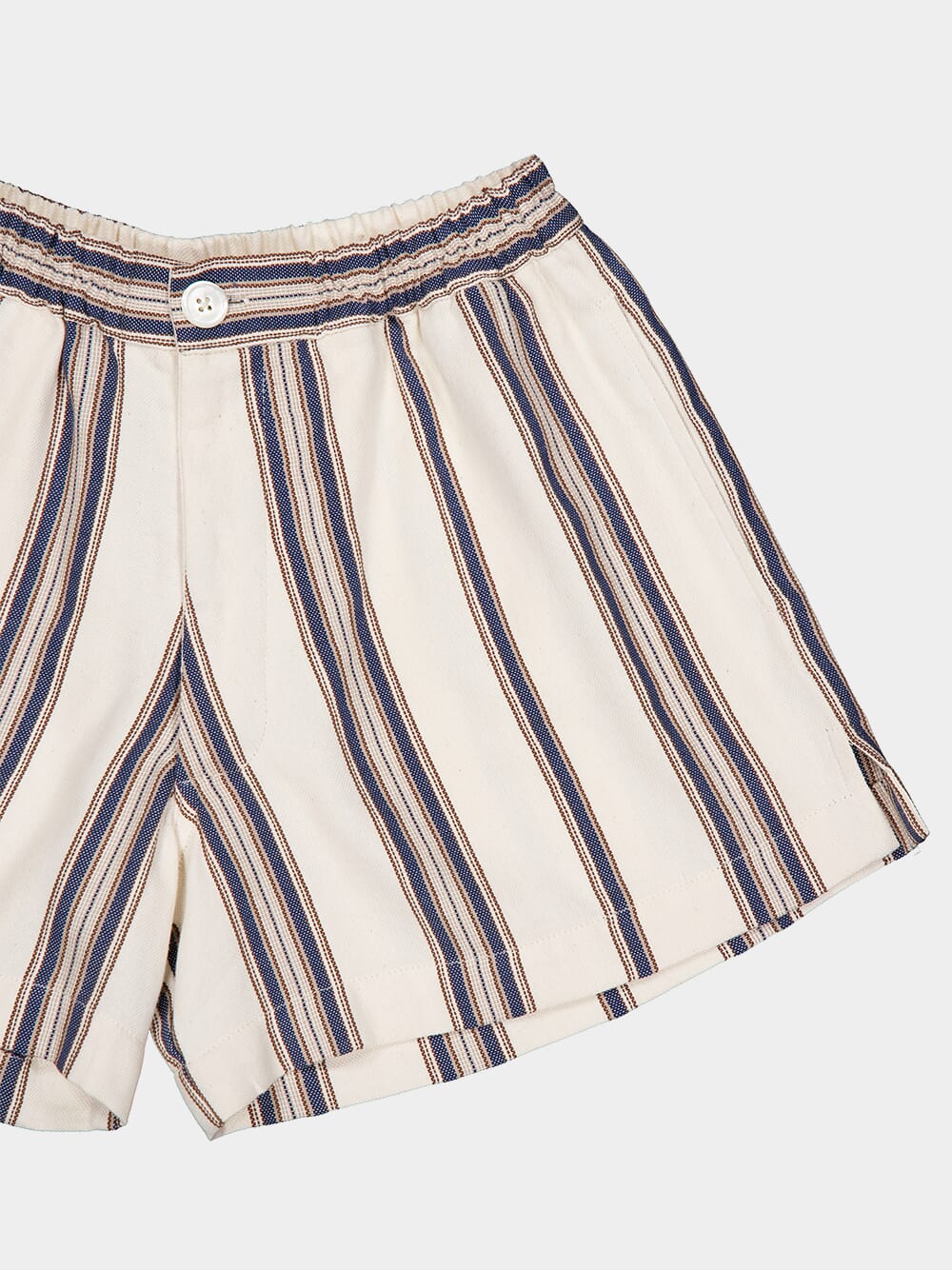 Nautical Stripe Cropped Shorts - Image 3