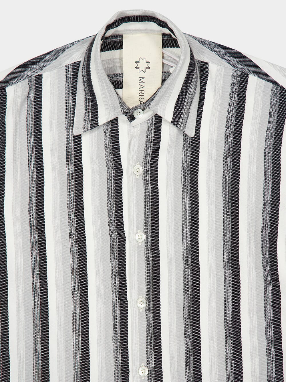 French Cuff Stripe 2 Long-Sleeved Shirt - Image 4