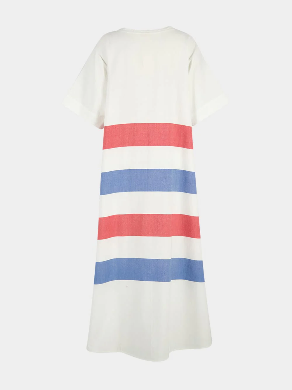Marrakshi Life Striped Cotton Maxi Dress - Image 2