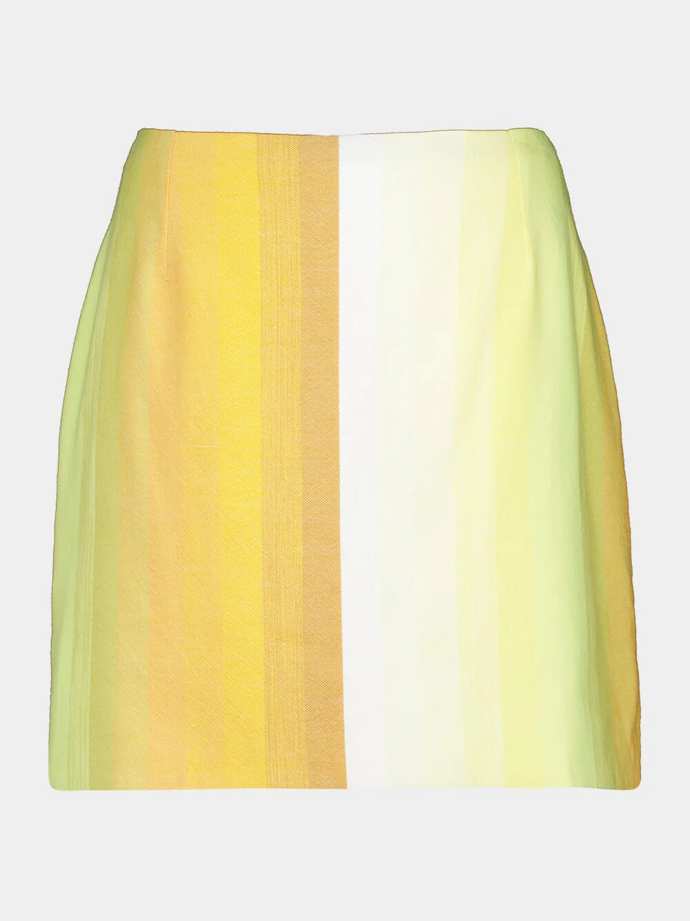 Stripe 38 Cotton Mini Skirt