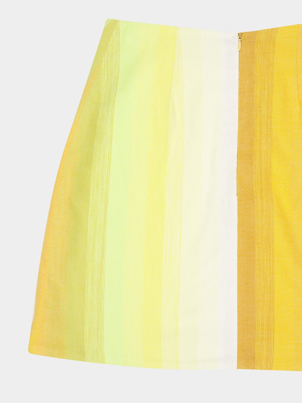 Stripe 38 Cotton Mini Skirt - Image 4