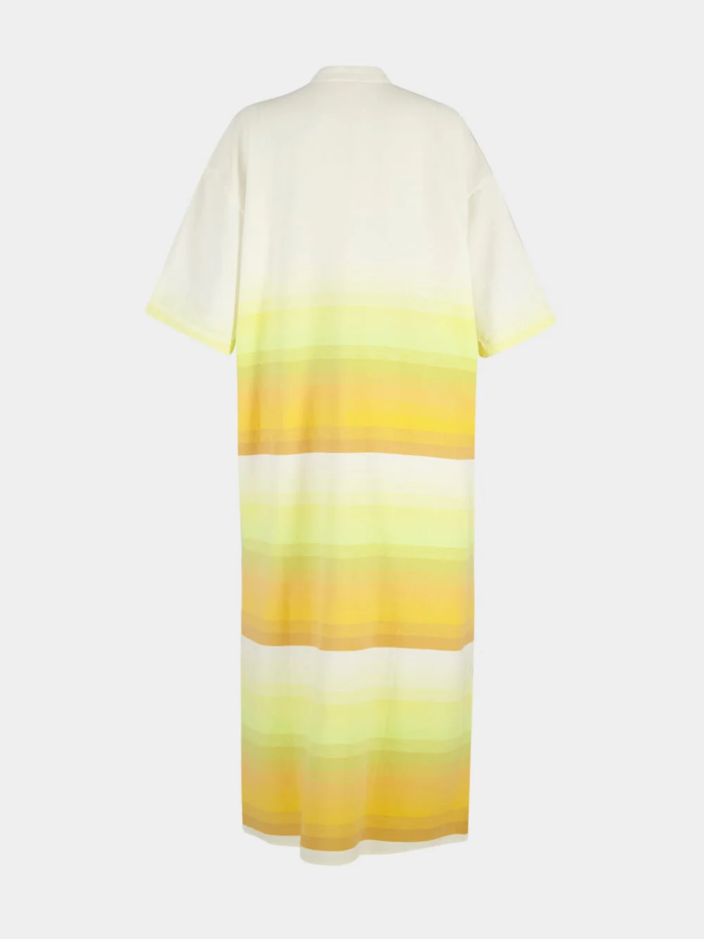 Stripe 38 Cotton V-Neck Midi Kaftan - Image 2