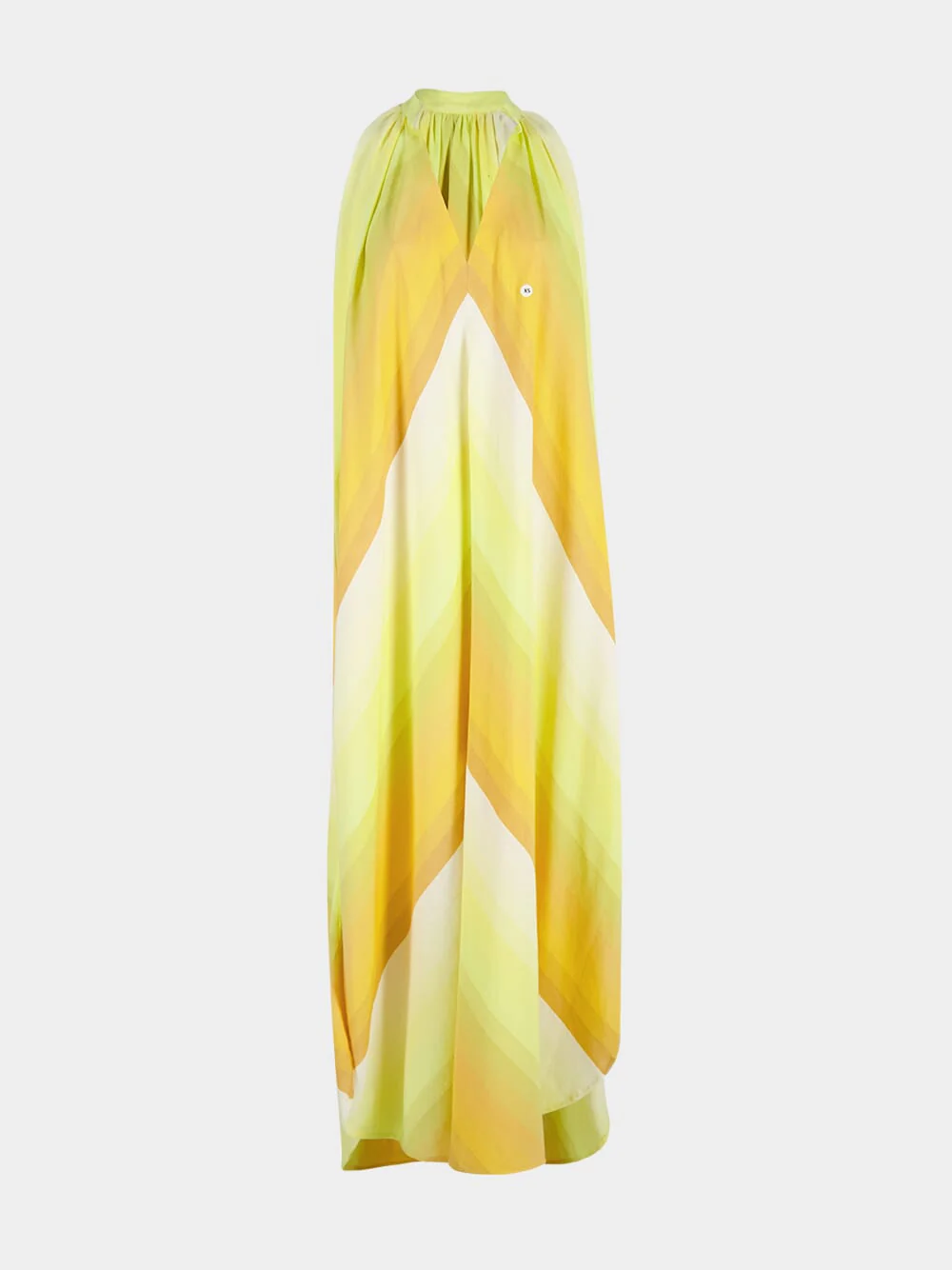 Stripe 38 The Halter Neck Cotton Dress