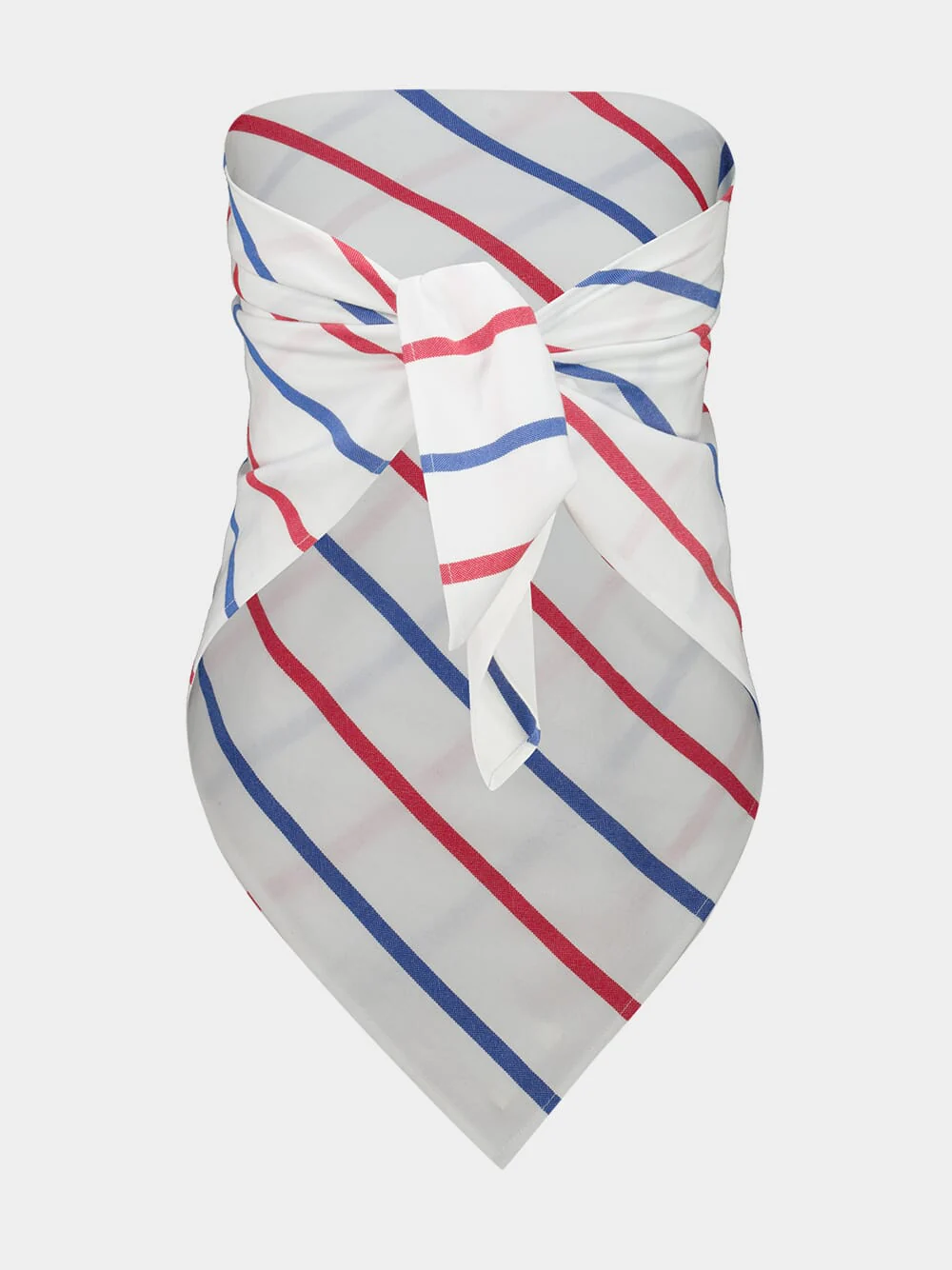 Stripe 57 The Triangle Cotton Sleeveless Top - Image 3