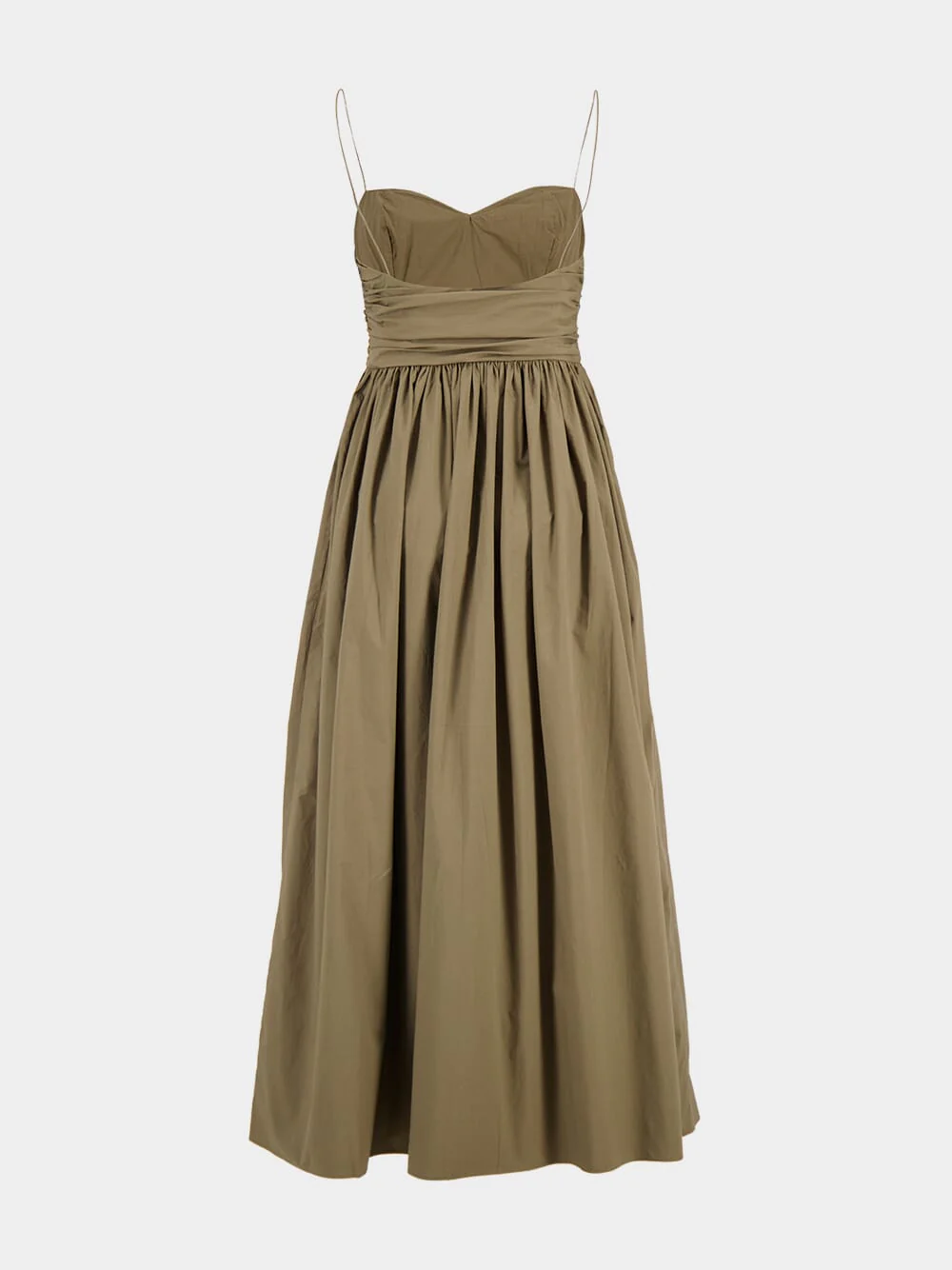 Birch Gathered Bodice Midi Dress - Image 3