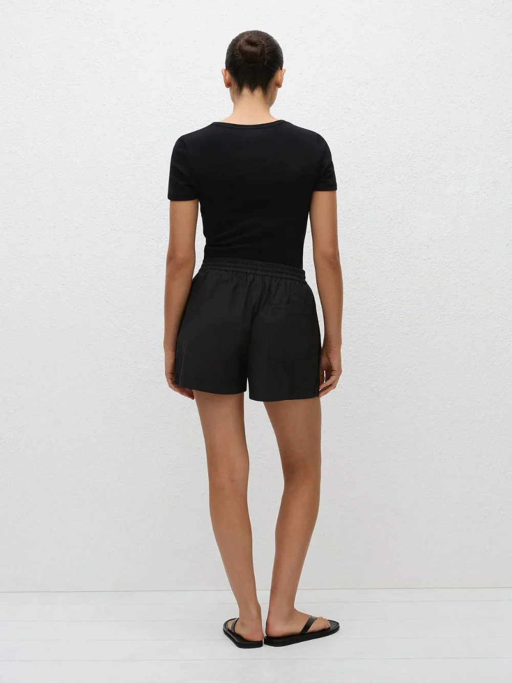Black Relaxed Shorts - Image 4