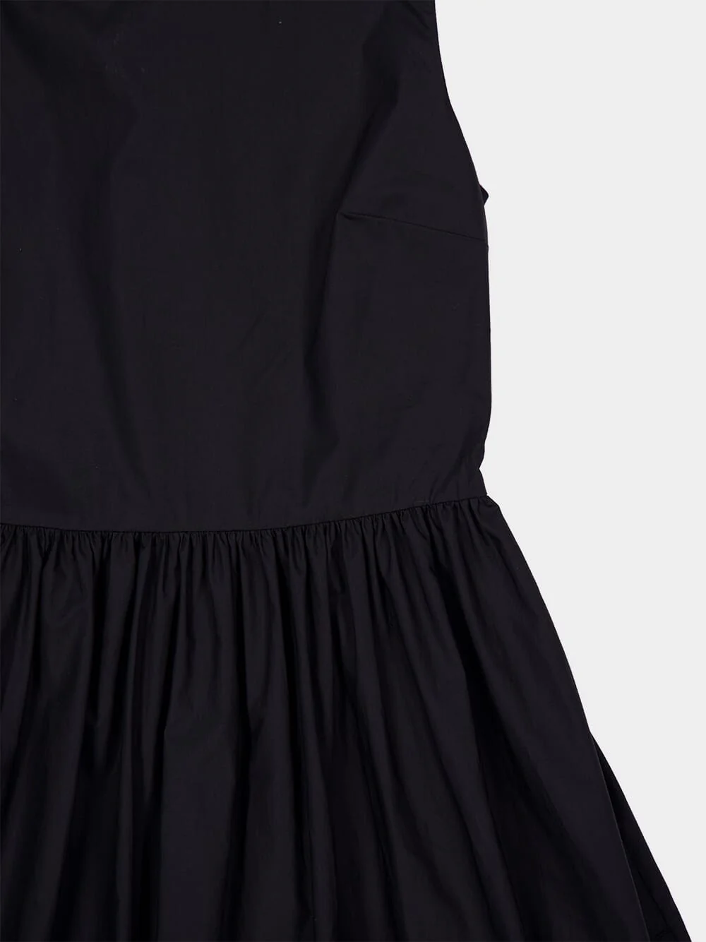 Black Tie Back Midi Dress - Image 6
