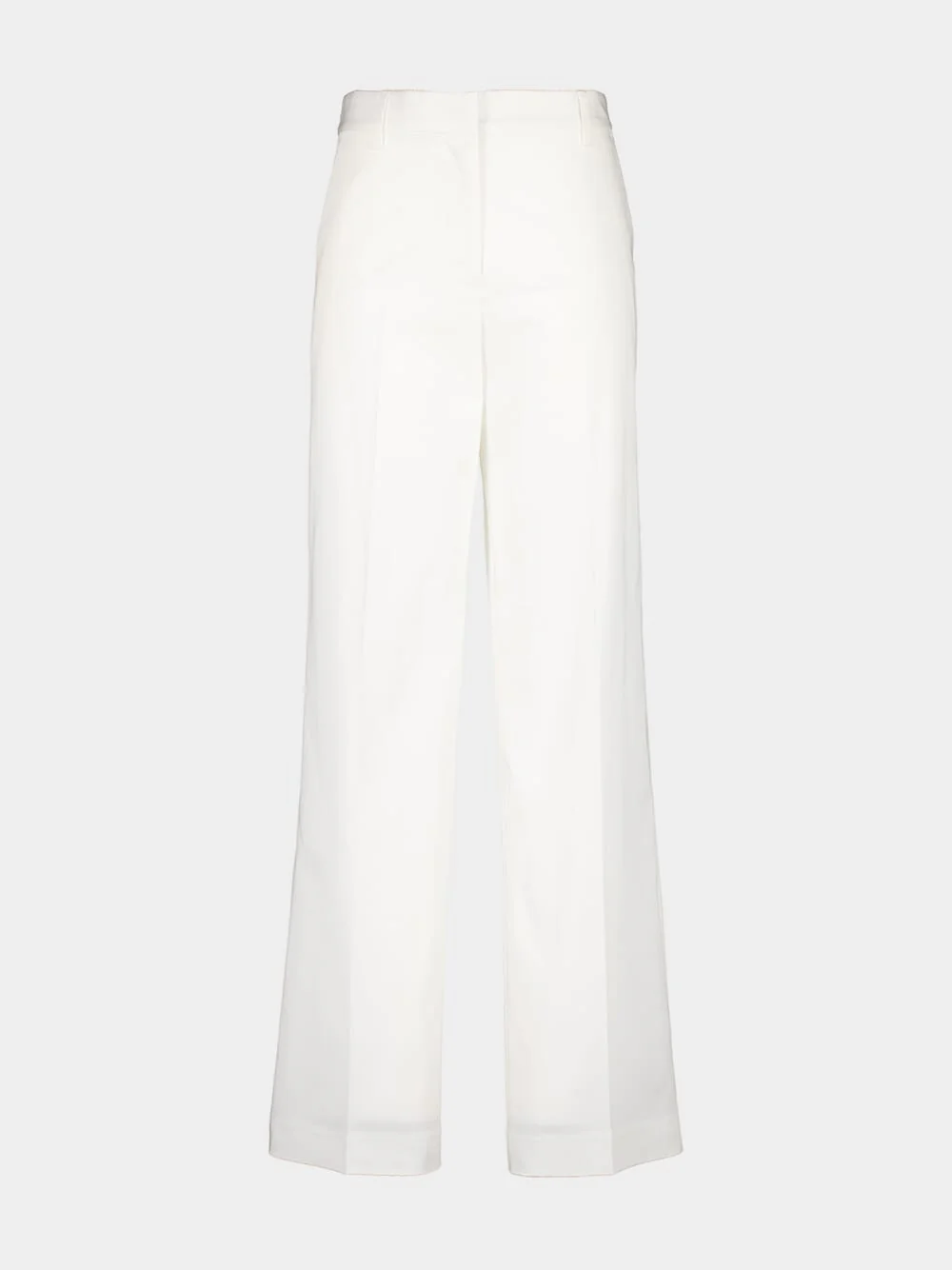 Chalk Straight Twill Trouser - Image 2