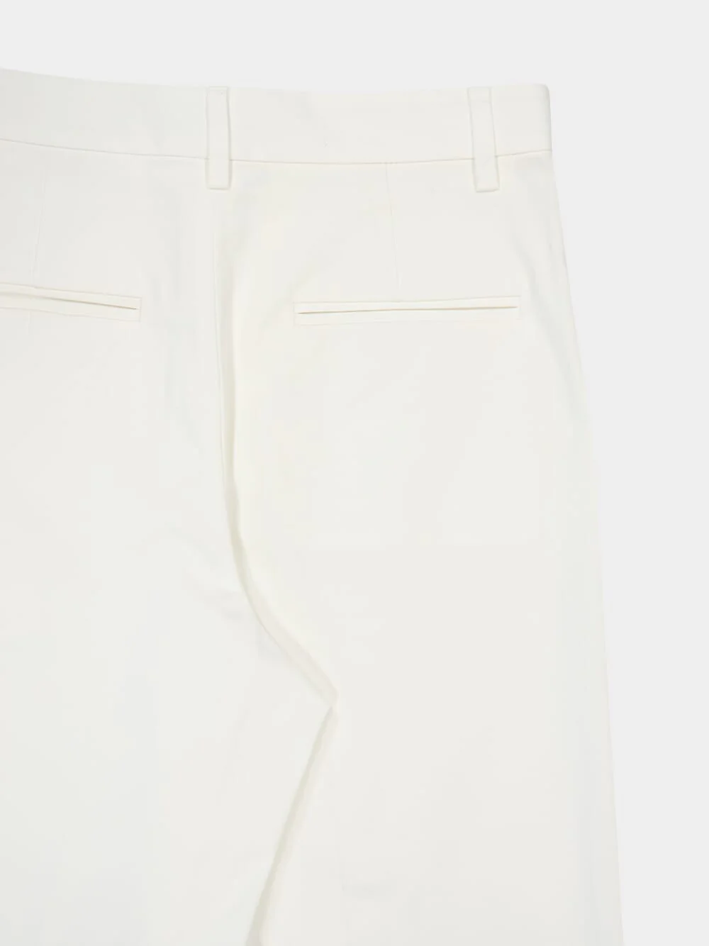 Chalk Straight Twill Trouser - Image 6