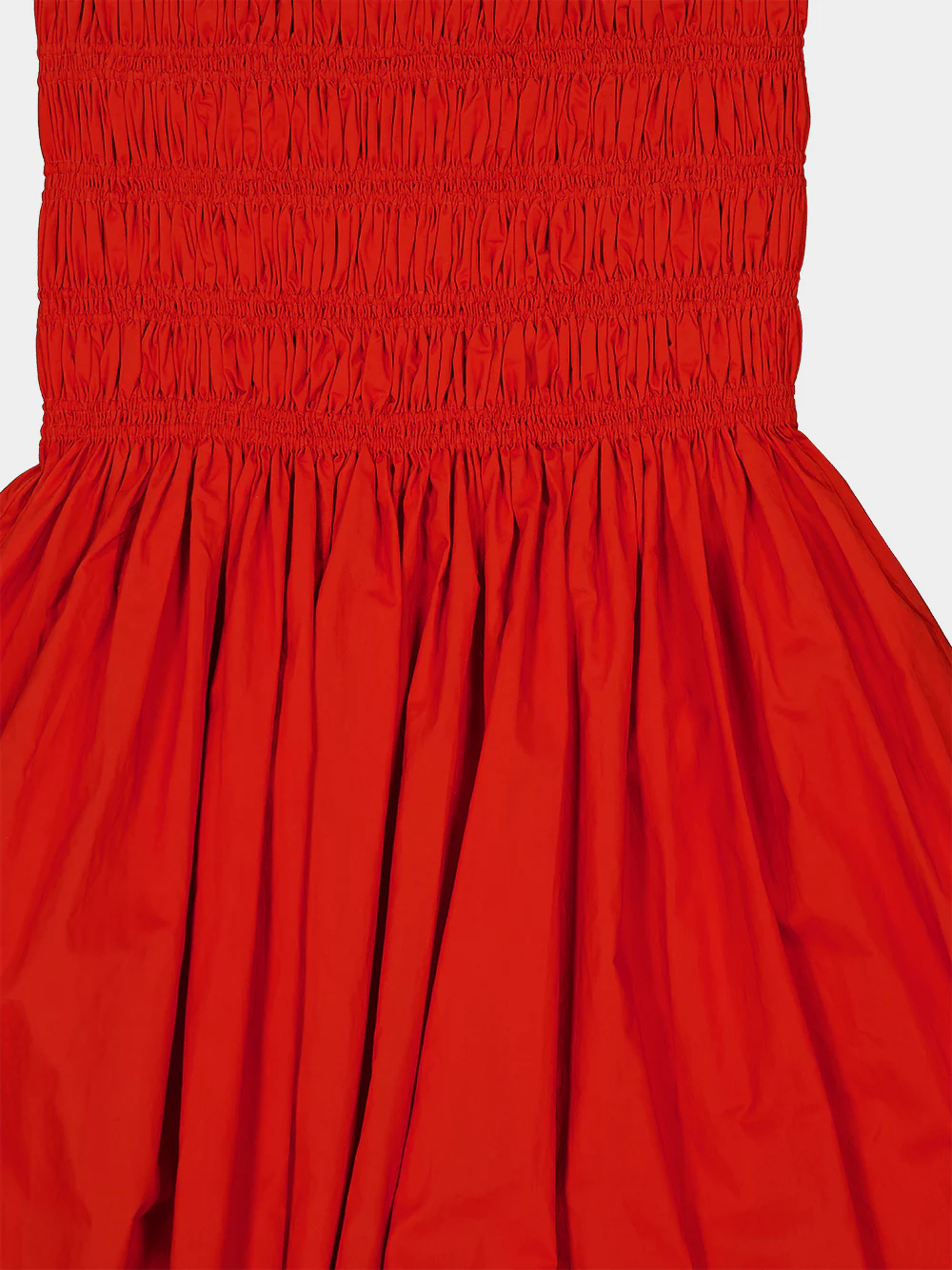 Tomato Shirred Bodice Midi Dress - Image 6