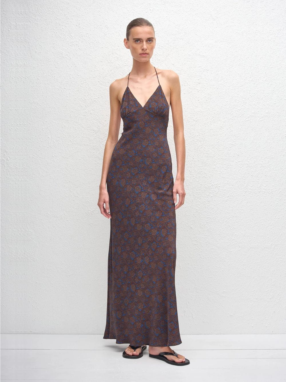 Marrakesh Low Back Halter Dress
