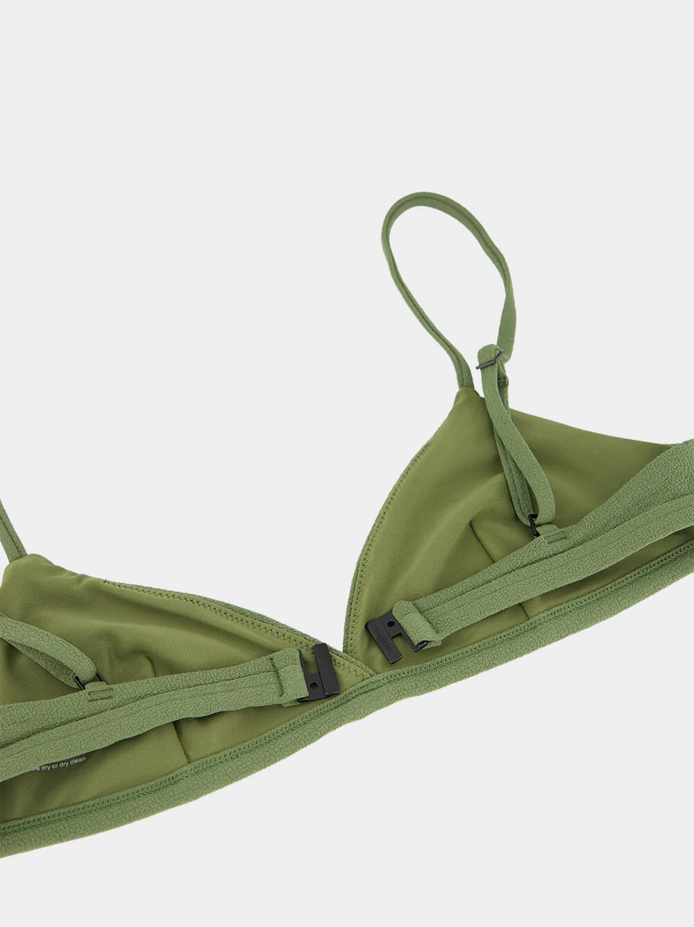 Safari Crinkle Tri Crop Bikini Top - Image 4