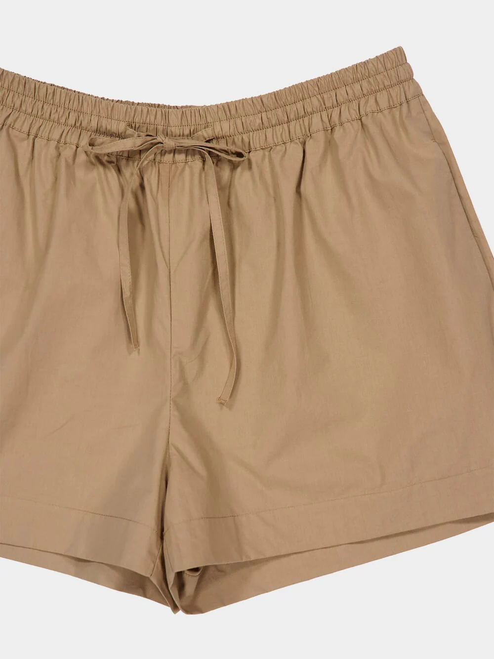 Stone Beige Relaxed Shorts - Image 5