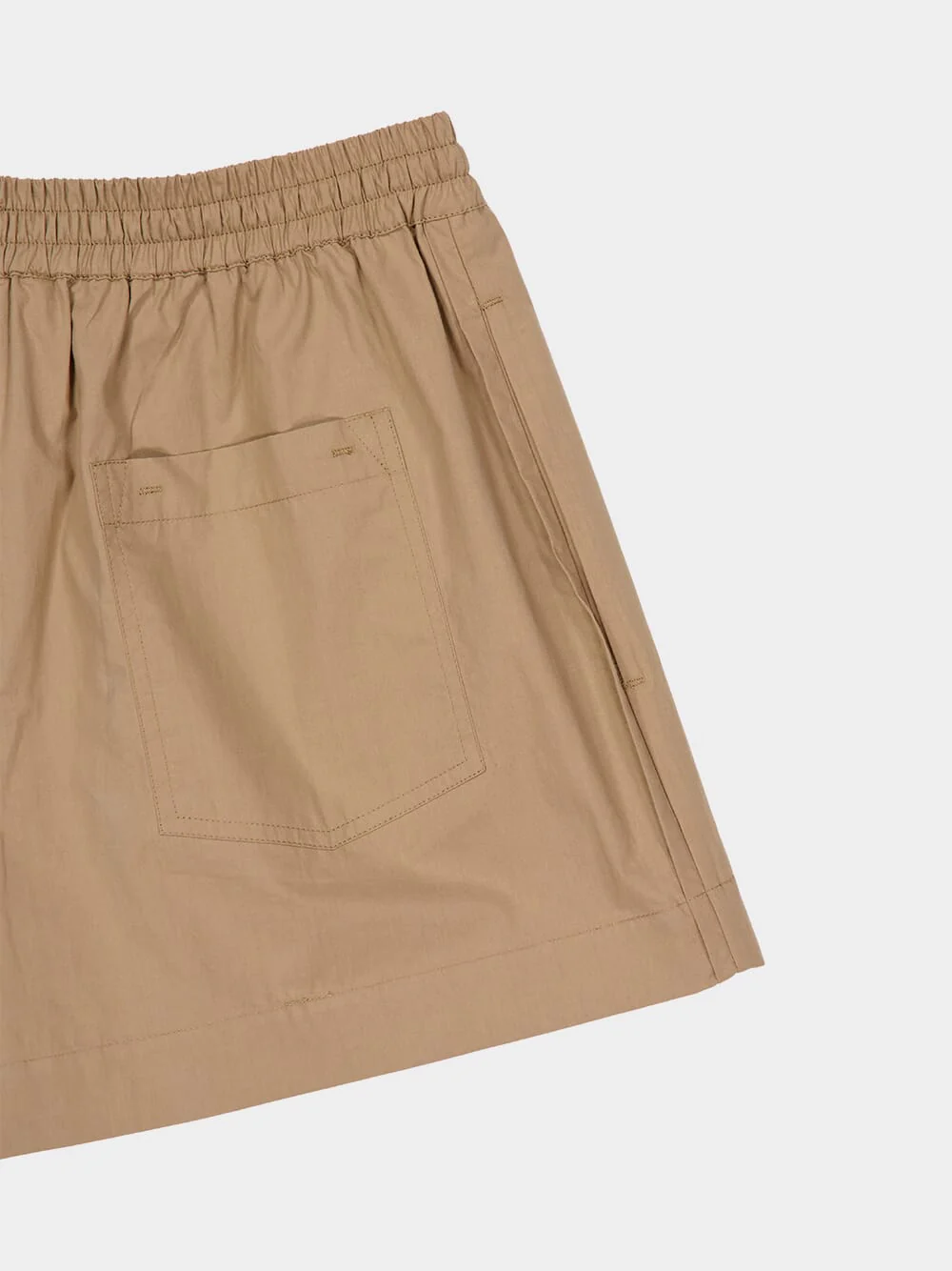 Stone Beige Relaxed Shorts - Image 6
