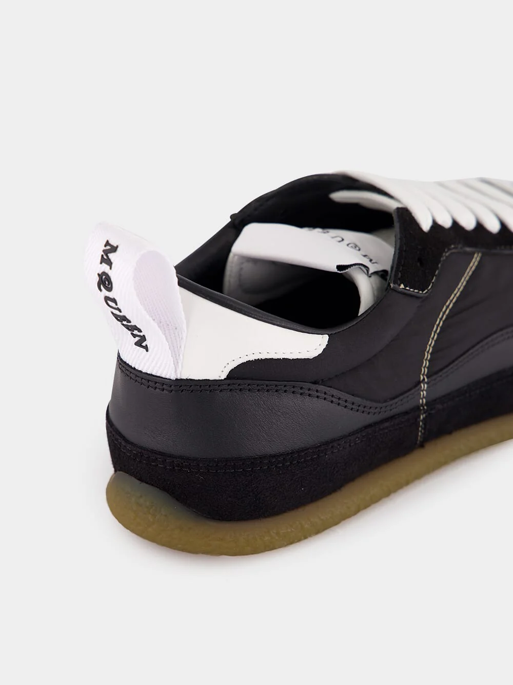 Black and White EC1 Sneakers - Image 8