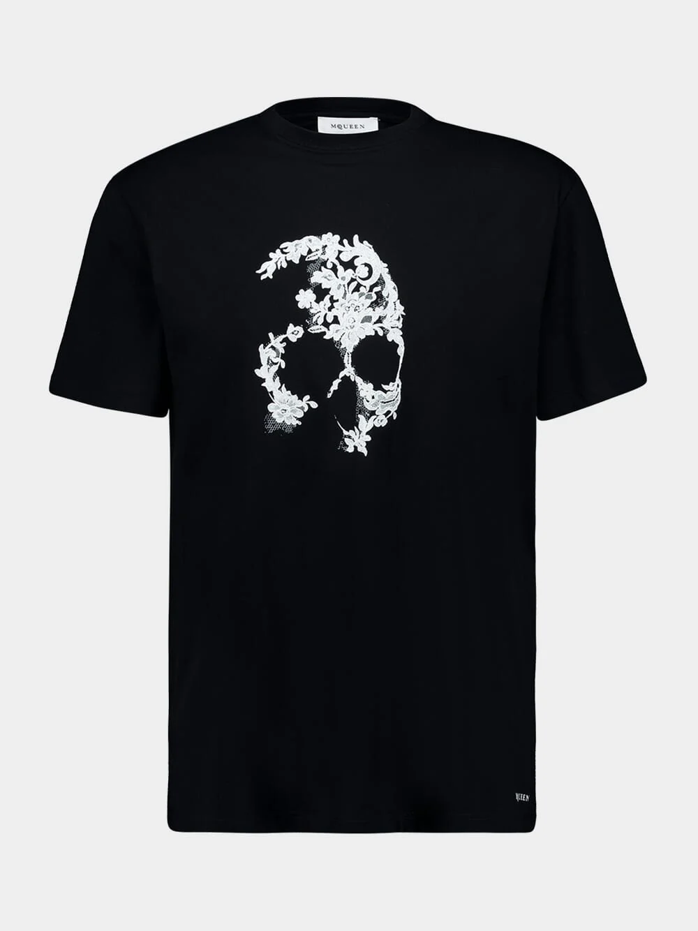 Black Lace Skull T-Shirt