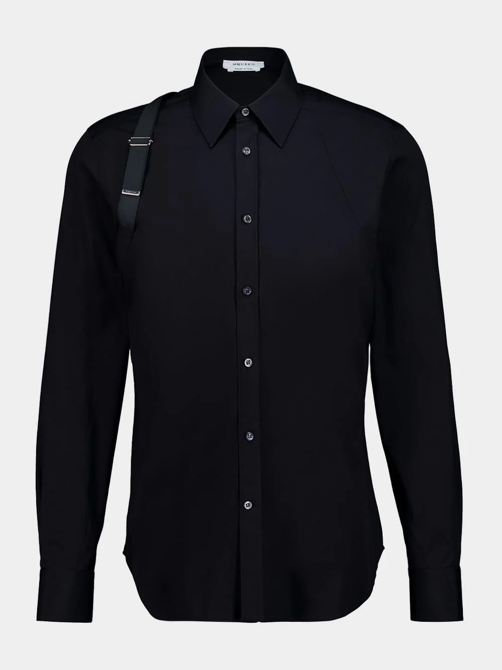 Black Logo Harness Shirt