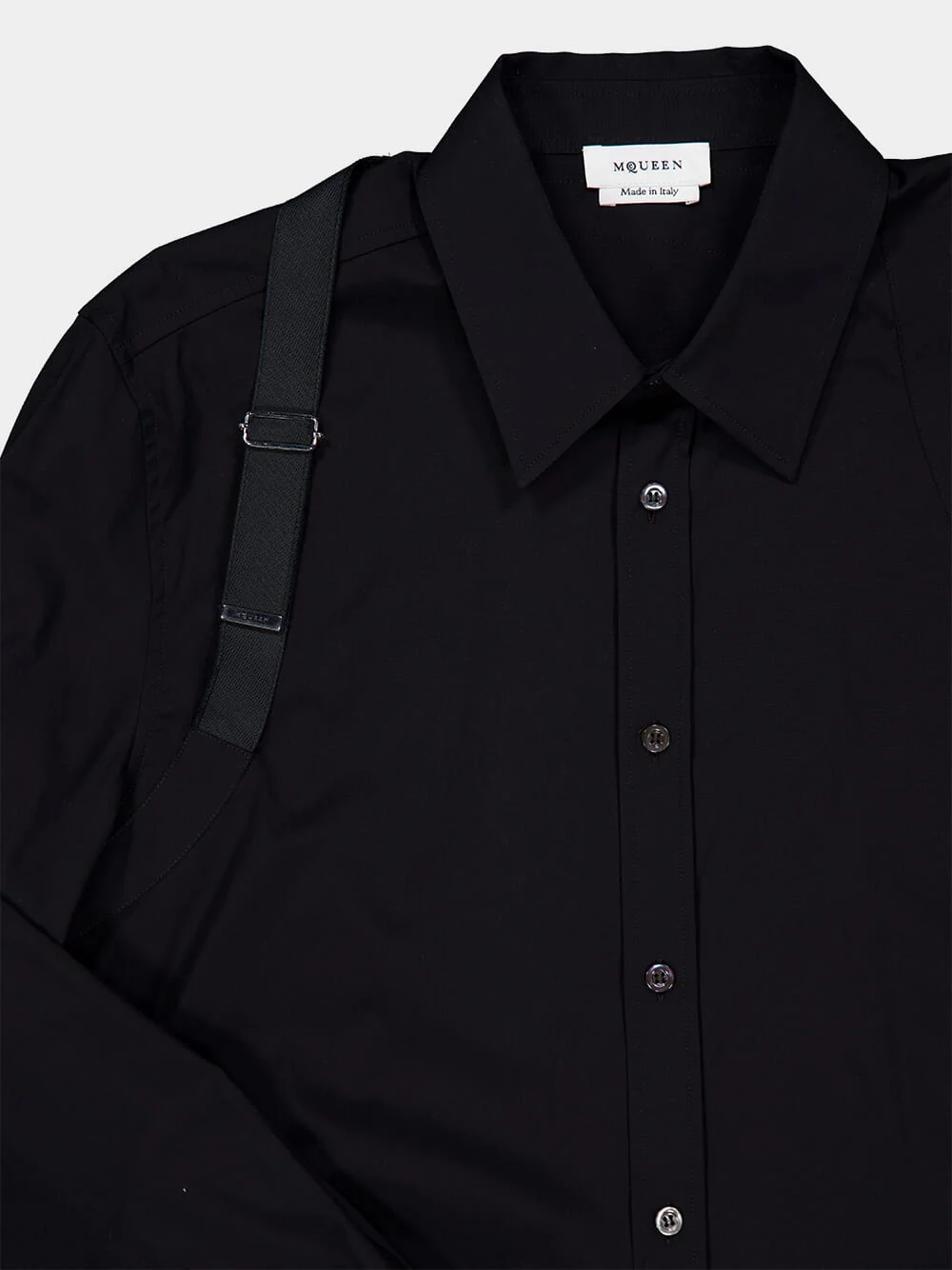 Black Logo Harness Shirt - Image 5