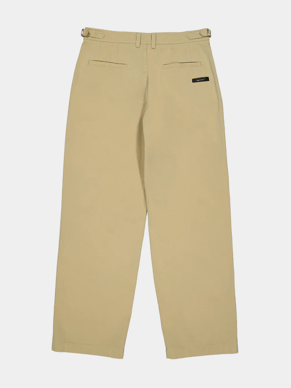 Beige Cotton Gabardine Chinos - Image 6