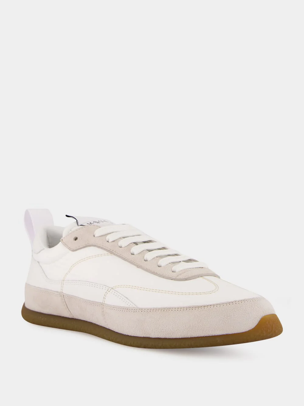 White and Beige EC1 Sneakers - Image 2