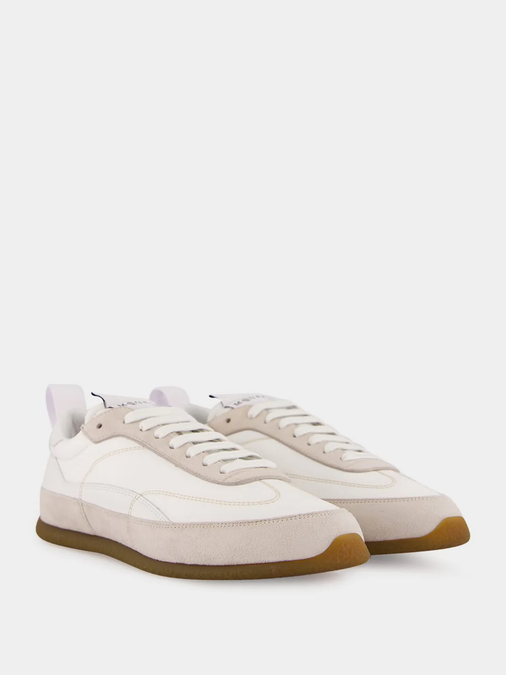 White and Beige EC1 Sneakers - Image 3